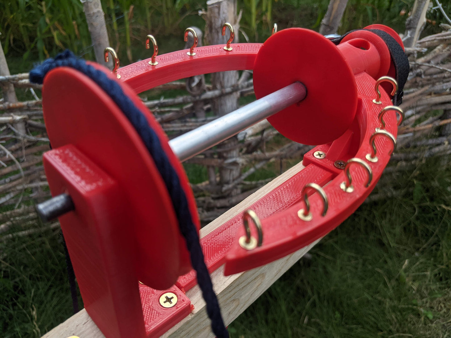 DIY Flyer for Treadle Sewing Machine to Spinning Wheel Conversion