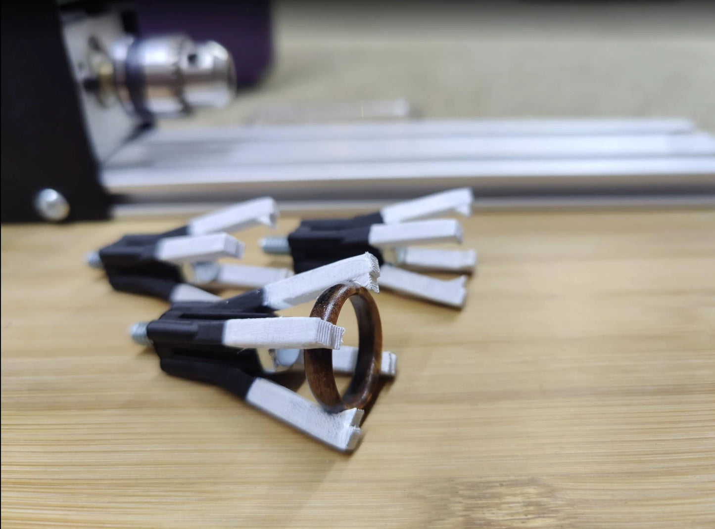 Finger Saver for the Mini-Lathe: Finish the Inside of your rings!