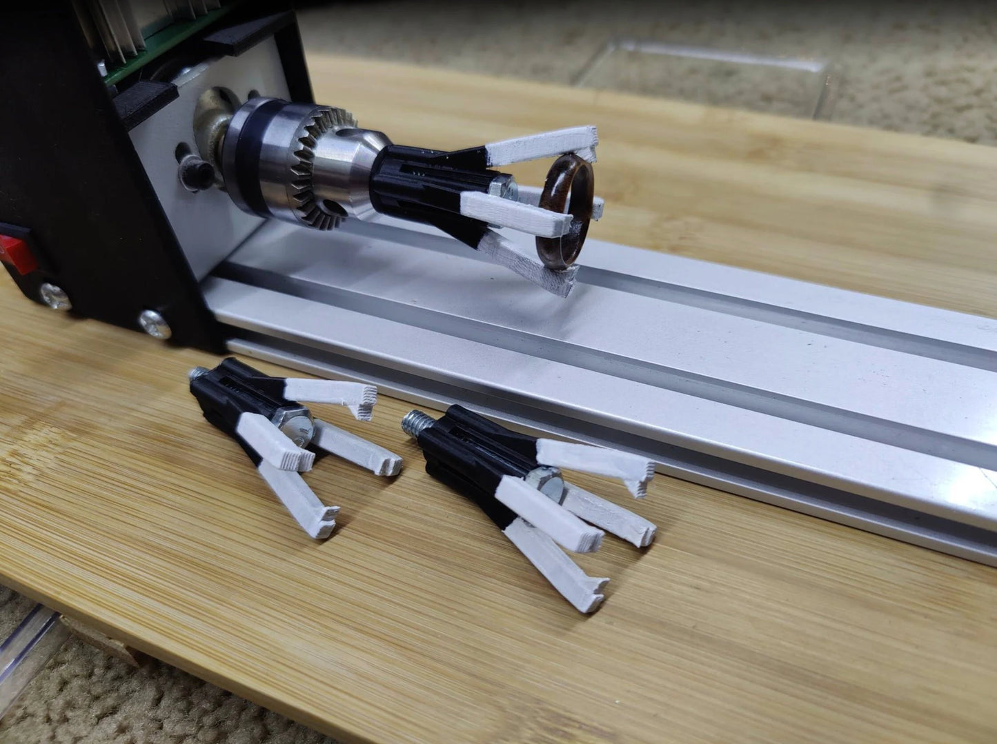 Finger Saver for the Mini-Lathe: Finish the Inside of your rings!