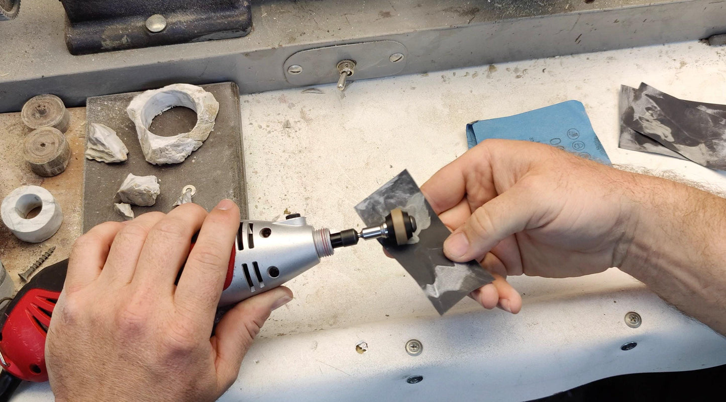 Dremel ring mandrel attachment