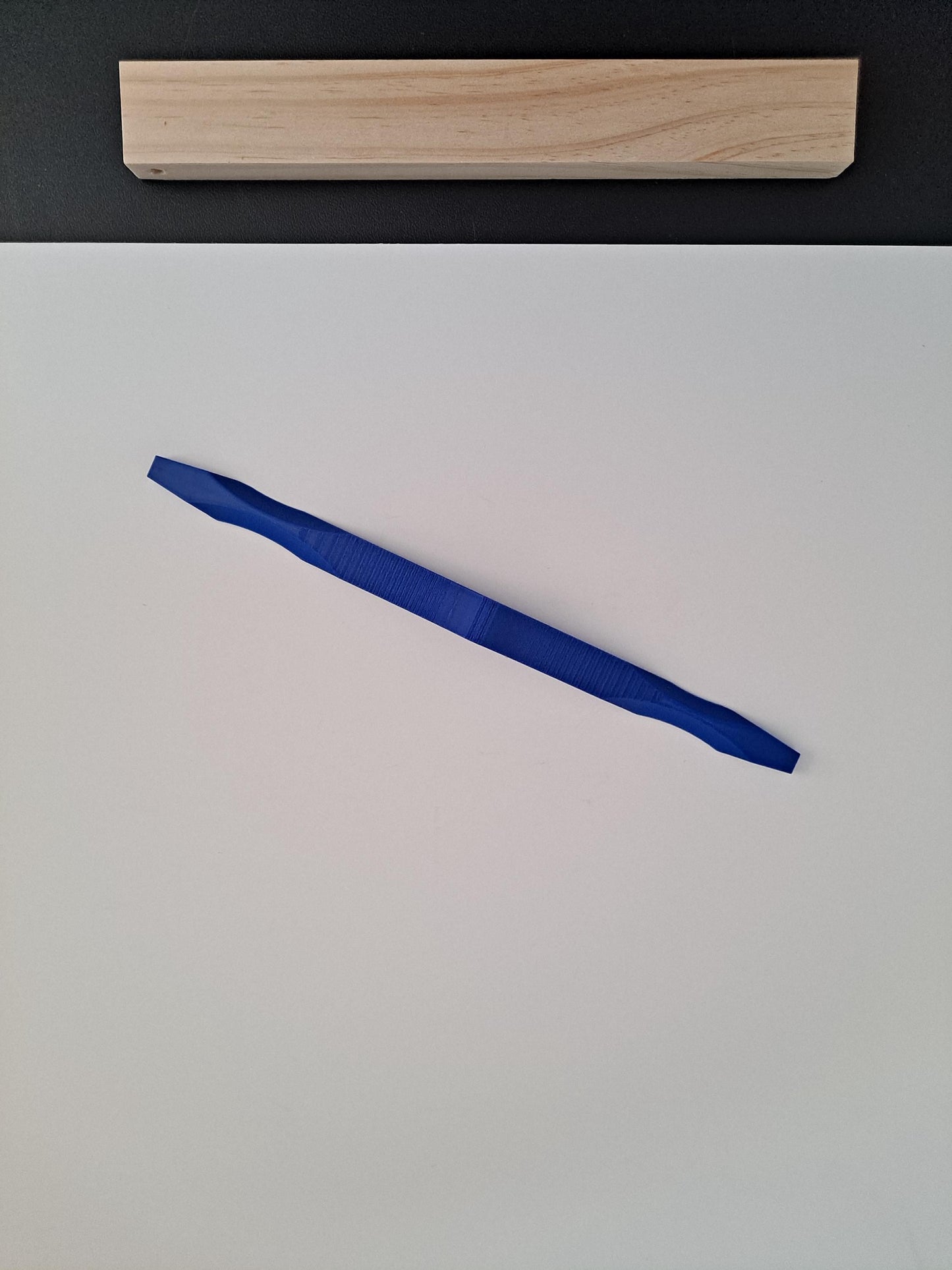Extra-Large Niddy Noddy – 20.5" Length x 12.25" Width – 3D Printed Ends & Wooden Dowel. Fiber Arts Organization