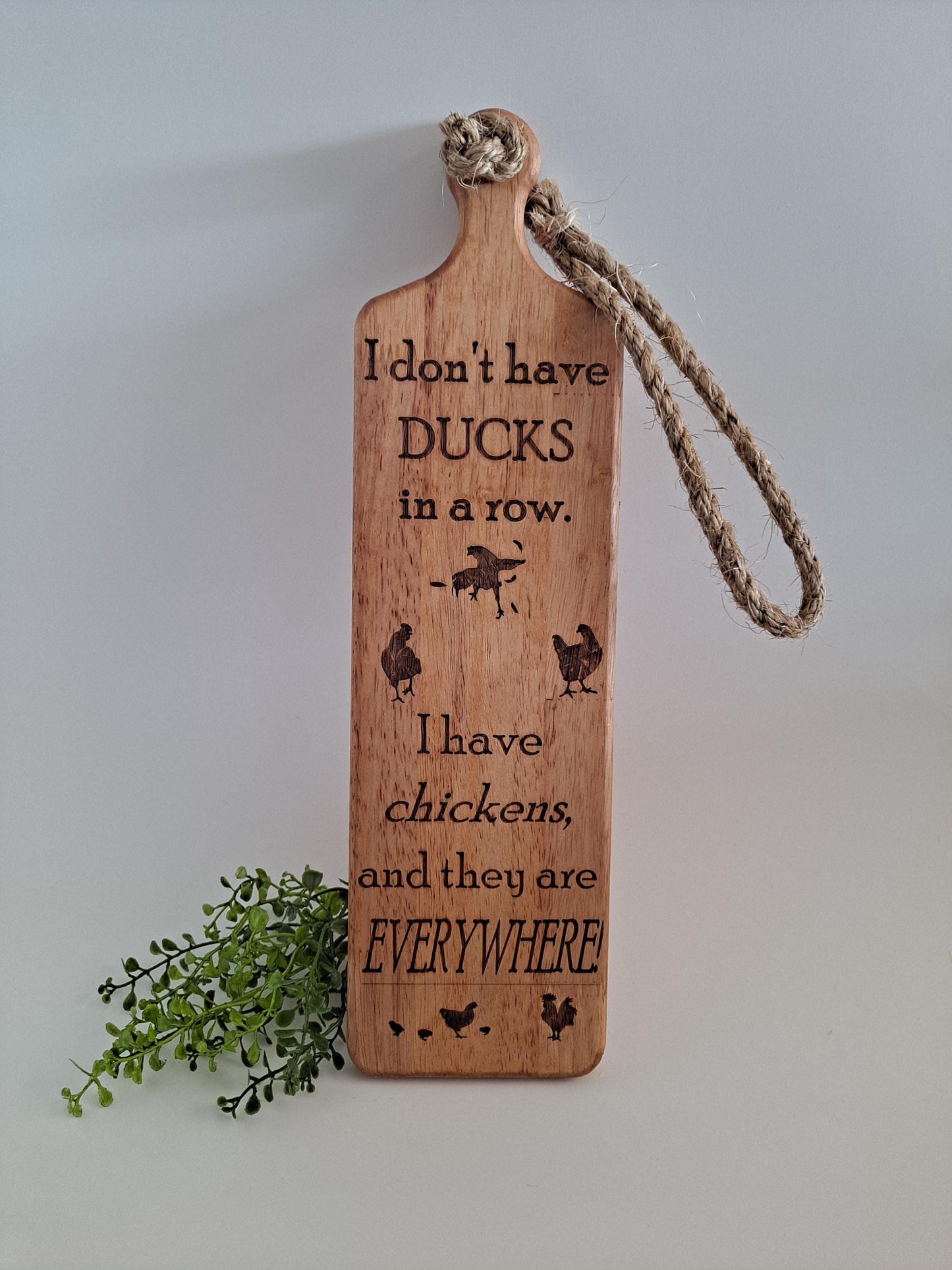 Rustic Chicken Sign – Chicken Everywhere – Farmhouse Coop & Kitchen Décor