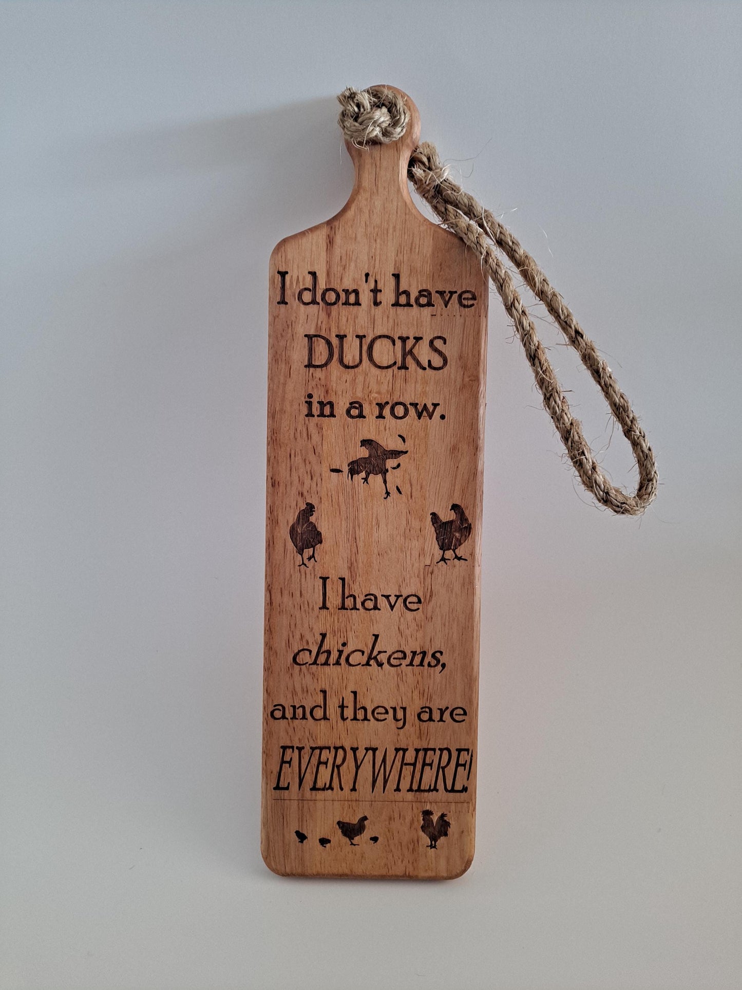 Rustic Chicken Sign – Chicken Everywhere – Farmhouse Coop & Kitchen Décor