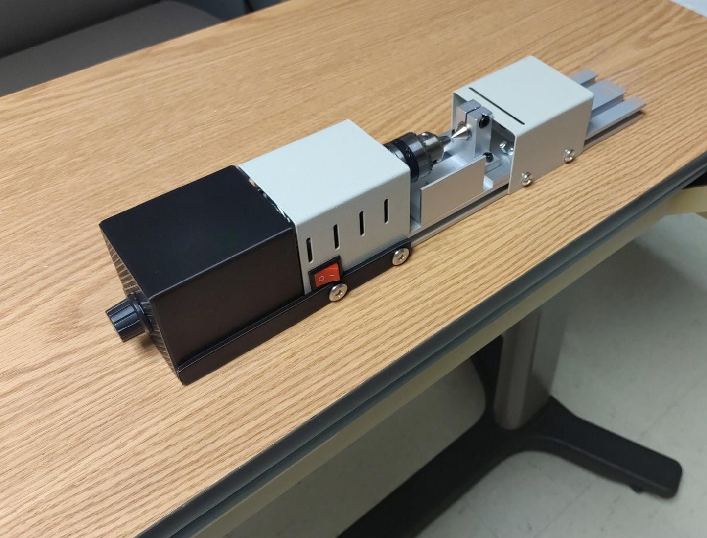 Mini Lathe with Speed Modulator - Perfect for Turning Pens, Rings, & Small Hobby Projects