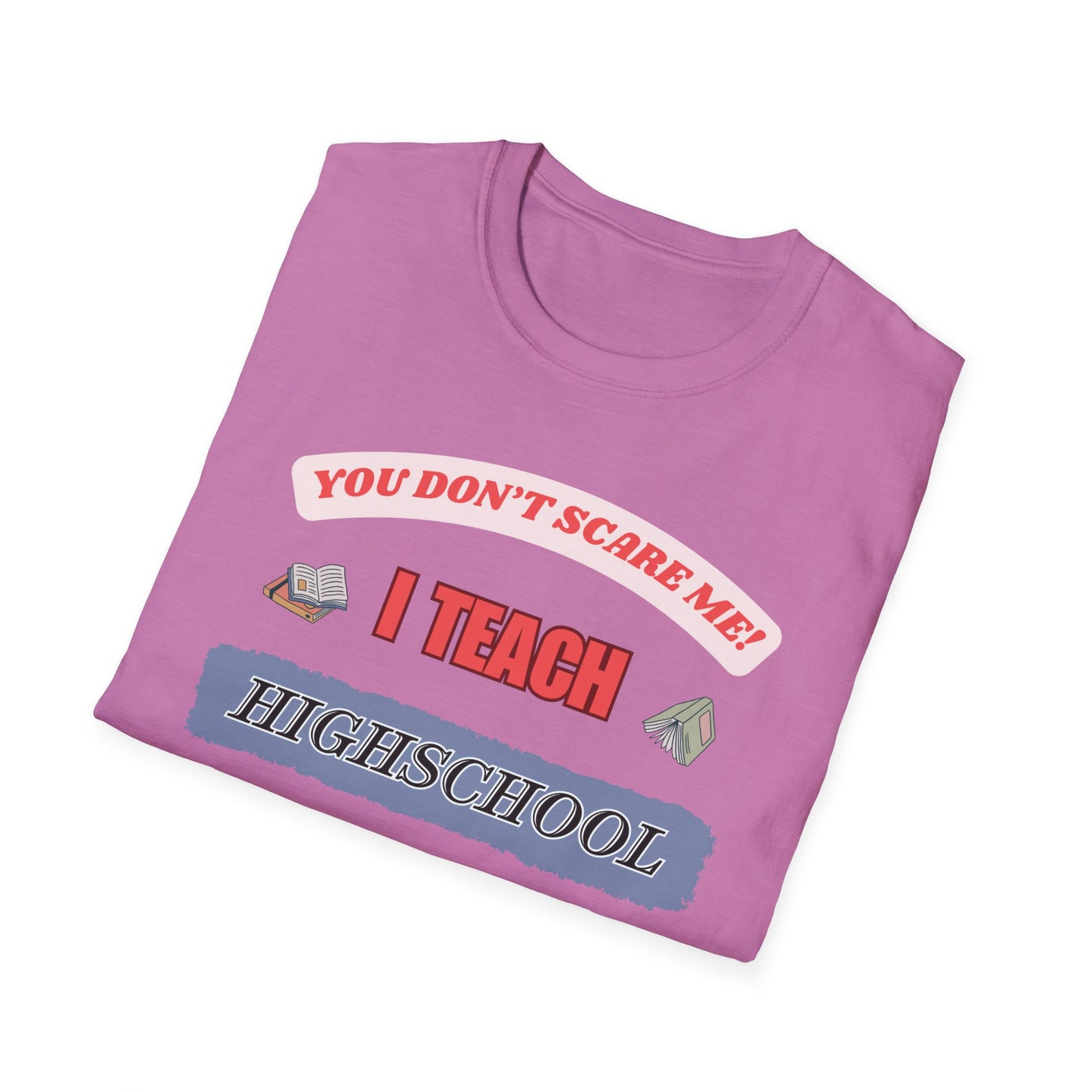 Funny Highschool Teacher Unisex T-Shirt, Back to School Tee, Teacher Gift, School Staff Shirt, Educator Appreciation Top