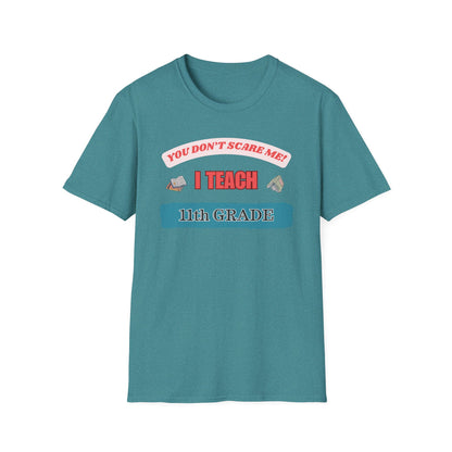 Funny 11th Grade Teacher Unisex T-Shirt, Back to School Tee, Teacher Gift, School Staff Shirt, Educator Appreciation Top