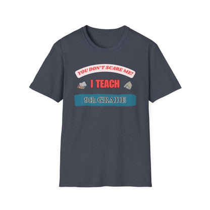 Funny 9th Grade Teacher Unisex T-Shirt, Back to School Tee, Teacher Gift, School Staff Shirt, Educator Appreciation Top