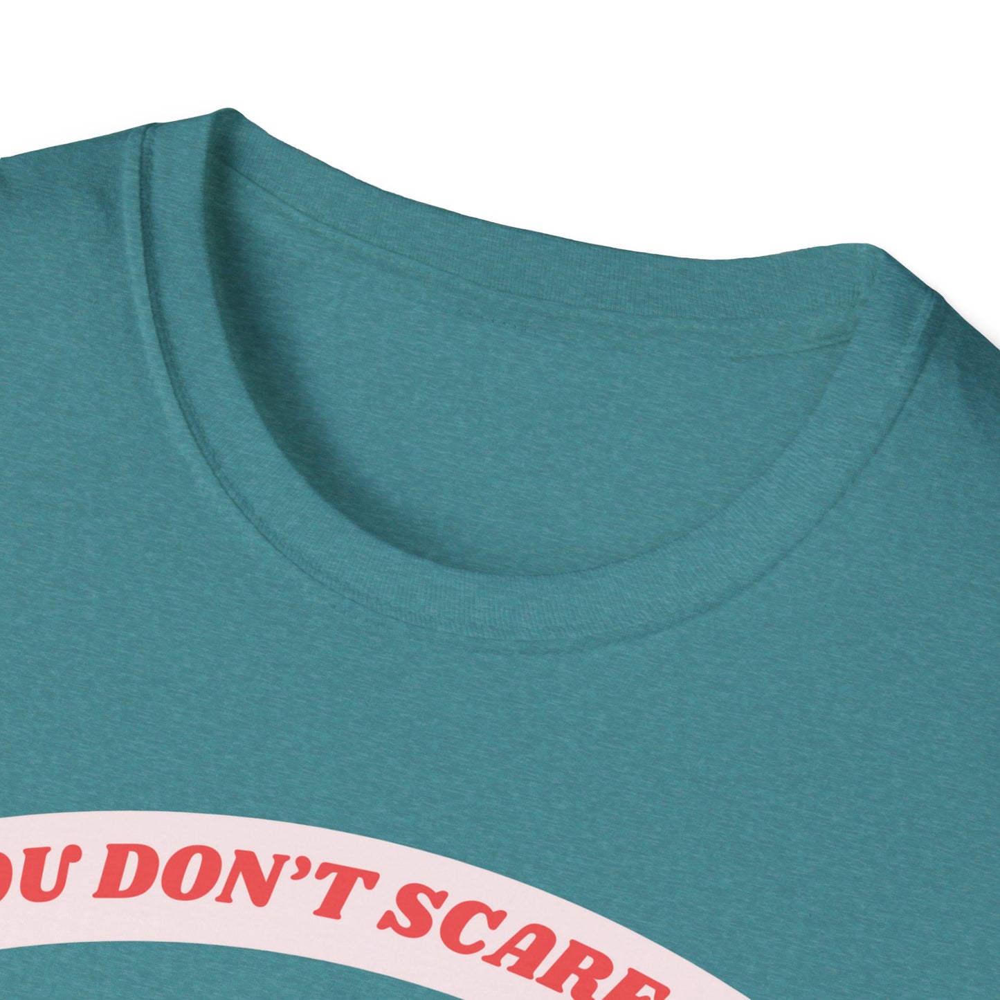 Funny 6th Grade Teacher T-Shirt, Unisex Tee, Softstyle Shirt, Gift for Teacher, School Tshirt, Don't Scare Me, Teacher Appreciation, Teacher