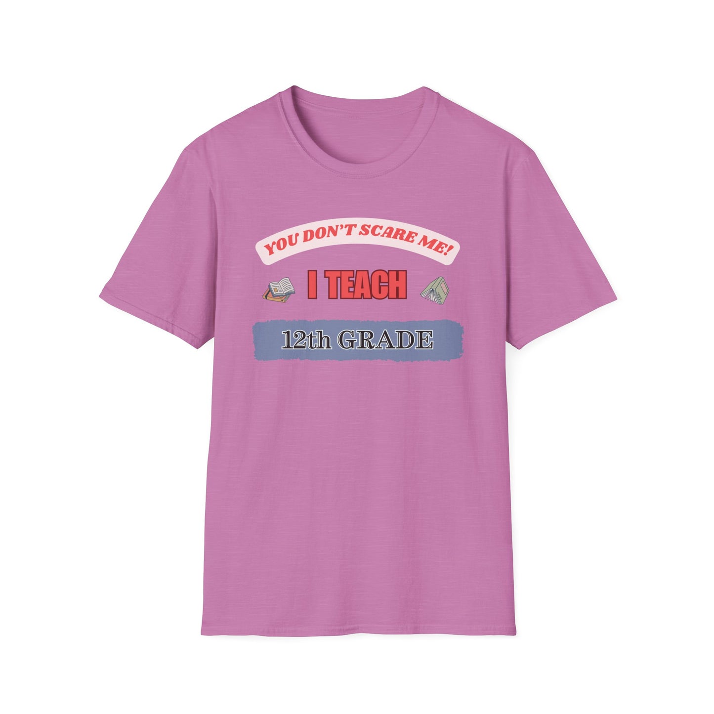 Funny 12th Grade Teacher Unisex T-Shirt, Back to School Tee, Teacher Gift, School Staff Shirt, Educator Appreciation Top