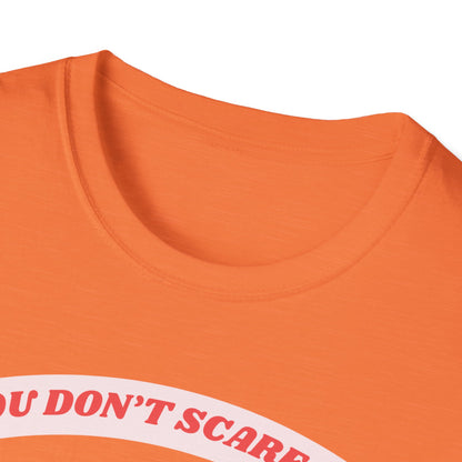 Funny 3rd Grade Teacher Unisex Softstyle T-Shirt, You Don't Scare Me Shirt, Teacher Gift, School, Education Tee, Teacher Appreciation