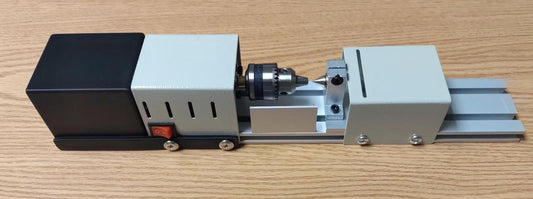 Mini Lathe with Speed Modulator - Perfect for Turning Pens, Rings, & Small Hobby Projects